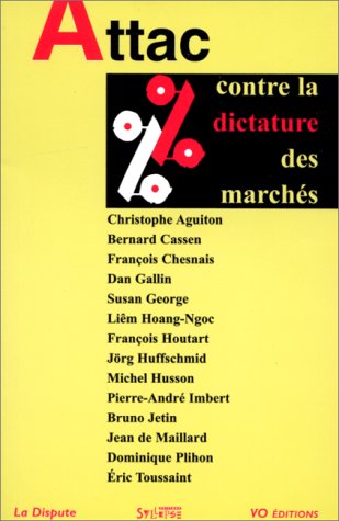 Couverture du livre 'Contre la dictature des marchés'