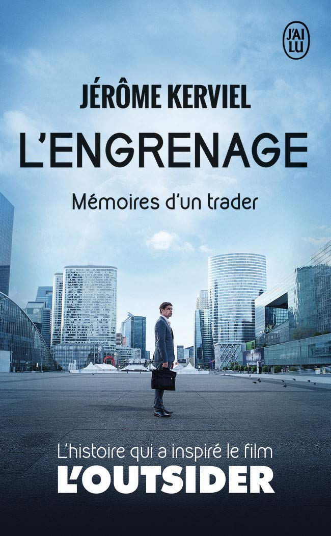 Couverture du livre 'l'engrenage, mémoires d'un trader'