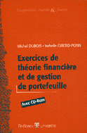 Couverture du livre 'Exercices de théorie financière et de gestion de portefeuille'