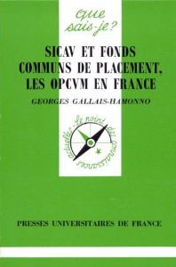 Couverture du livre 'Sicav et fonds communs de placement, les OPCVM en France'