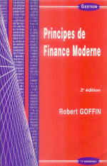 'Principes de Finance Moderne', Robert Goffin, 2001 - 36,10 euros