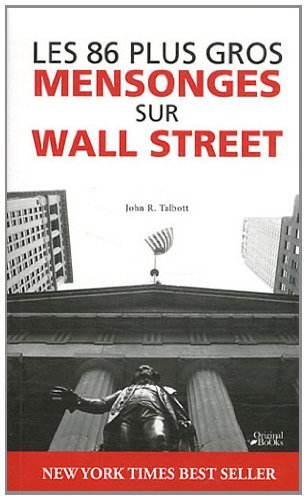 Couverture du livre 'Les 86 plus gros mensonges sur Wall Street'
