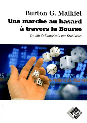 Couverture du livre 'Une marche au hasard à travers la Bourse'