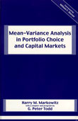 Couverture du livre 'Mean-Variance Analysis in Portfolio Choice and Capital Markets'