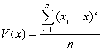 Formule de la variance